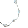 000 (Short) Shell Pearl Necklace with Silver Beading