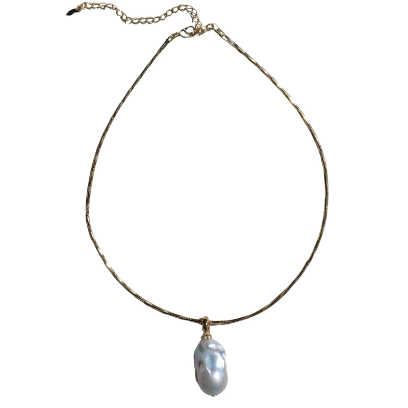 0012 Pearl Short Necklace