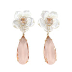 023 Shell Flower Statement Earrings