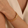 028 Gold Cuff