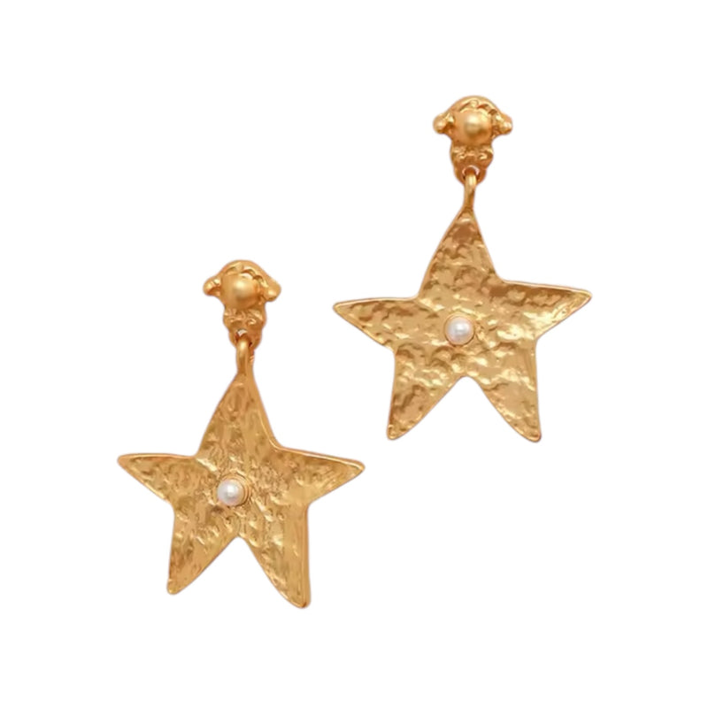 032 Star Earrings