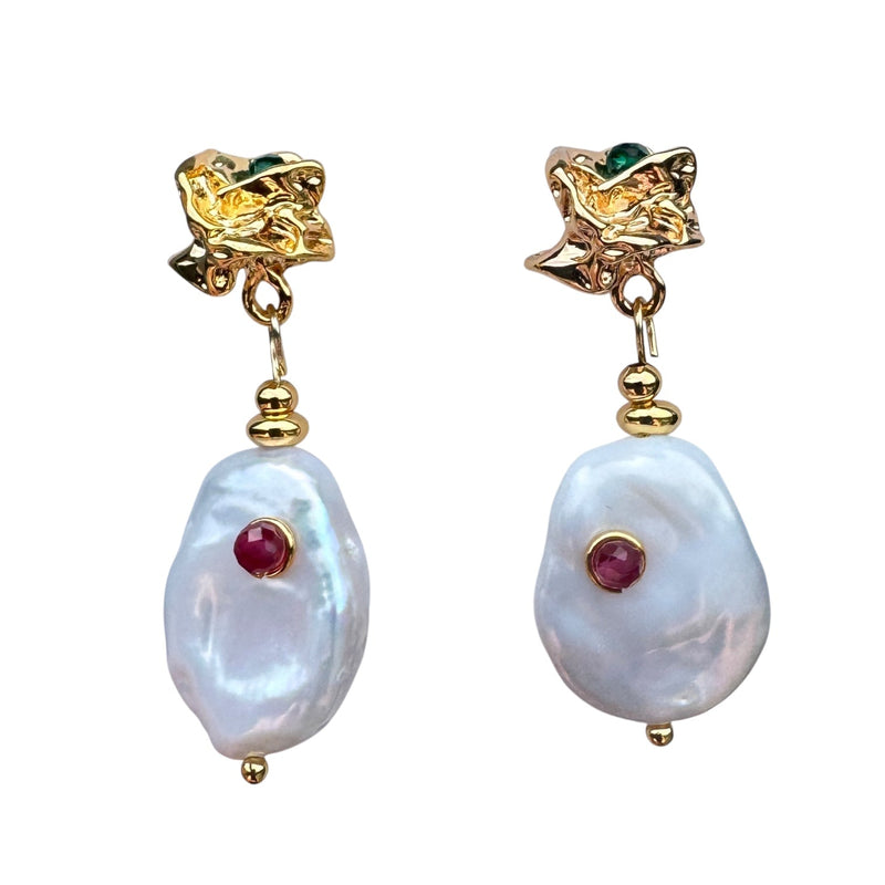 046 Pearl Earrings