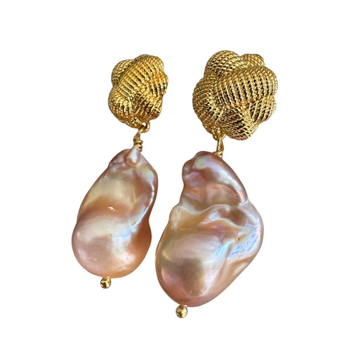 047 Pink Pearl VERY SPECIAL Earrings