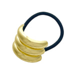 Small Gold Elastic Hair Ties (4 Styles)