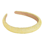Sparkle Padded Headband, Lemon *EARLY-OCT*
