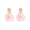 Moira Pink Magnolia Statement Earrings