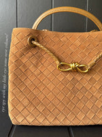 PL (Small), Cognac Suede