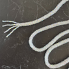 Marg Wrap Beaded Necklace / Belt (165cm),White