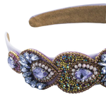Cecilia Lilac Beaded Headband *EARLY-NOV*