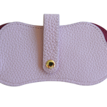 Kris Leather Glasses Case, Tan *2-3 WEEKS FROM ORDER*