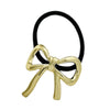 Small Gold Elastic Hair Ties (4 Styles)