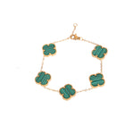 Cress Bracelet, Emerald