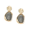 Dollie Grey Resin Earrings