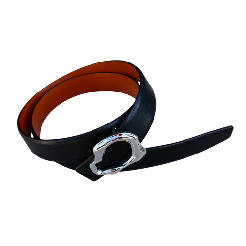 Grace Belt, Black/Tan *EARLY-SEPT*