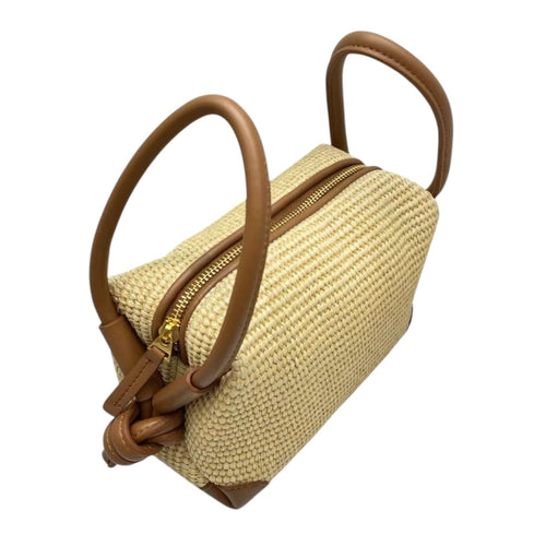 TAYLOR, Raffia Multi-Way Bag in Tan *EARLY-SEPT*