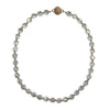 0001 (Short) Swarovski Faceted Rondelle Beaded Chocker, Clear