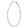 0003 Green Aventurine Long Necklace with Pearls