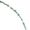 0003 Green Aventurine Long Necklace with Pearls