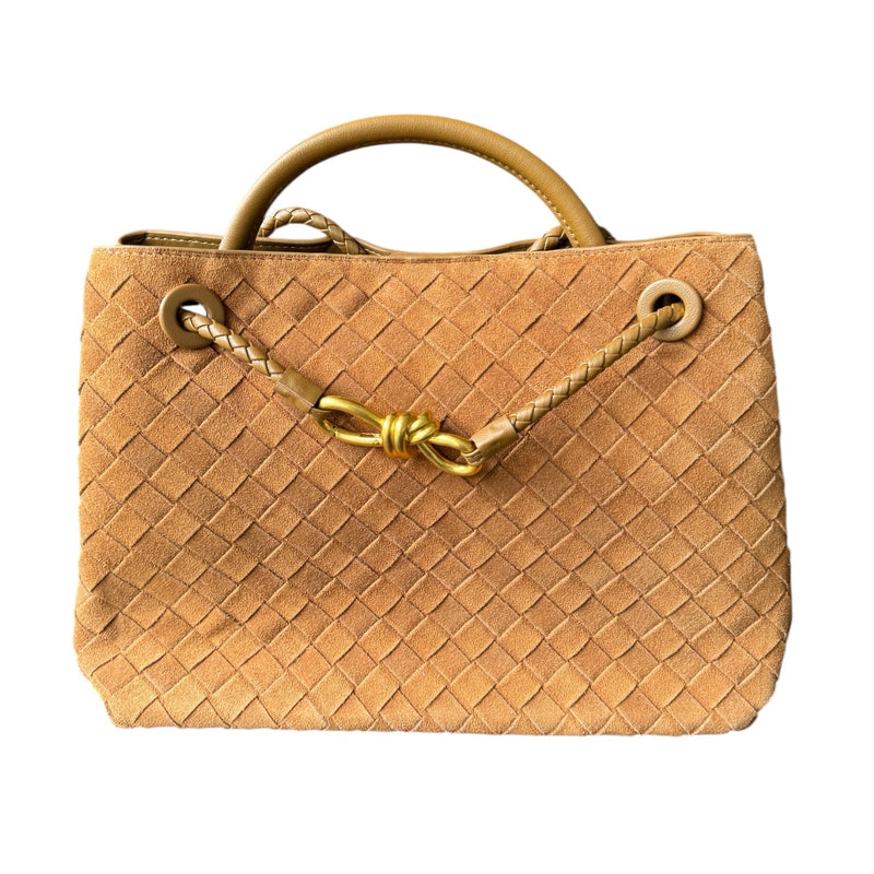 PL (Small), Cognac Suede