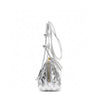 PETRA Triangle Crossbody Bag, Silver