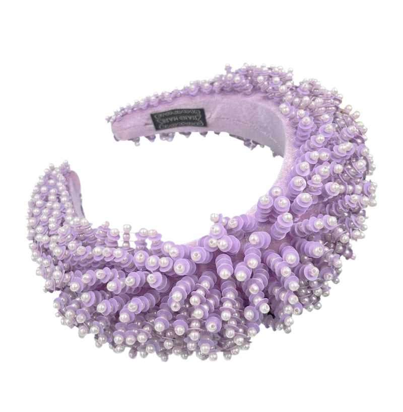 Flemington Lilac Statement Headband