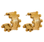 029 Gold Hoops