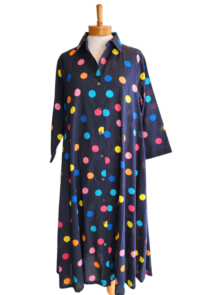 I'll Take You There Dress, Black Spot *AUG/SEPT DELIVERY*