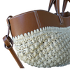 JENNY Raffia / Cognac Tote Bag