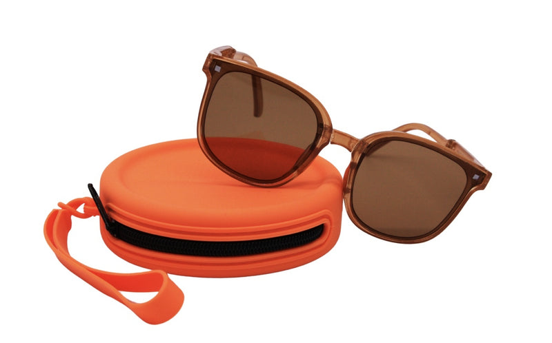 Foldable Sunglasses, Brown