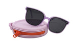 Foldable Sunglasses, Purple