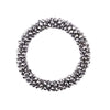 Marg Beaded Stretch Bracelet, Pewter