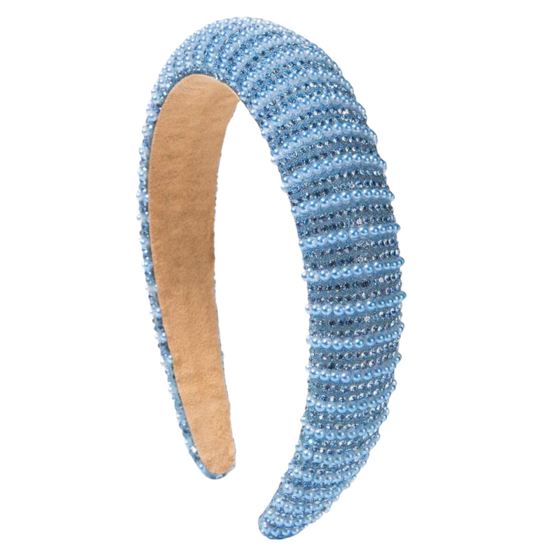 Nik Powder Blue Embellished Headband *EARLY-OCT*