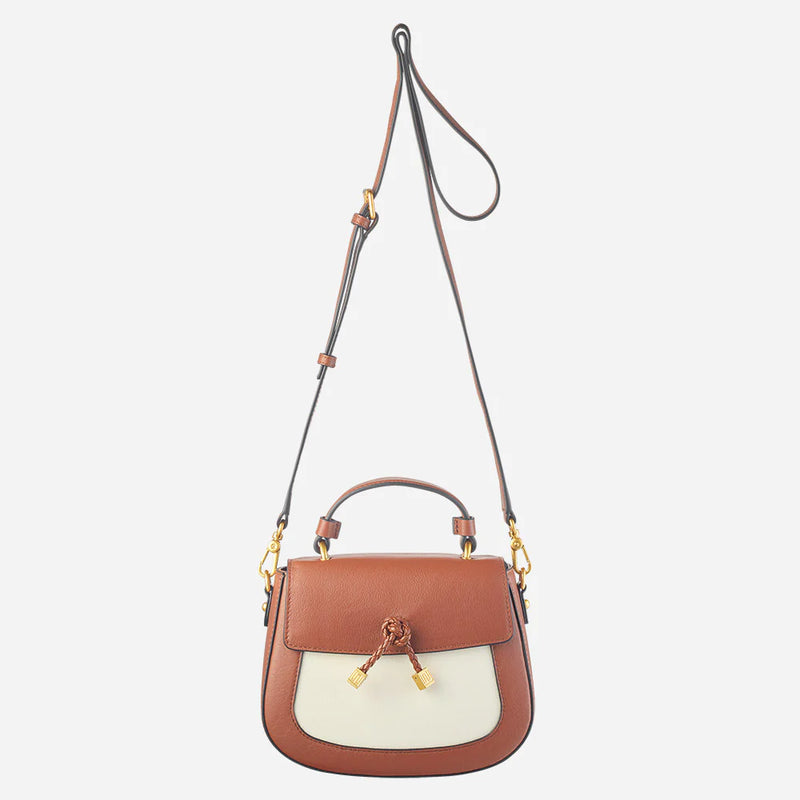 Belle Bag - Tan + Canvas