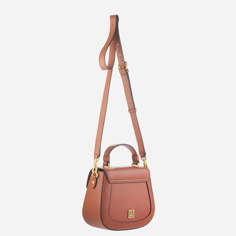 Belle Bag - Tan + Canvas