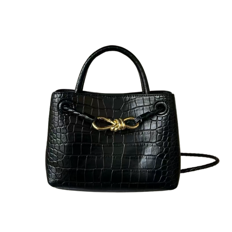 PL (Mini), Black Croc *END-JUNE*