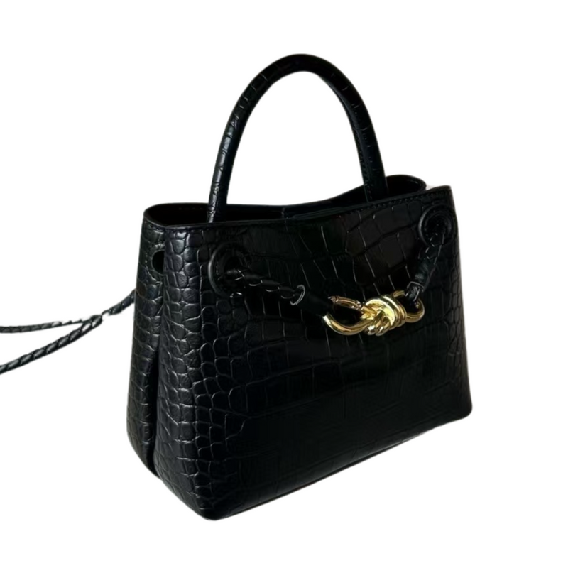 PL (Mini), Black Croc *END-JUNE*