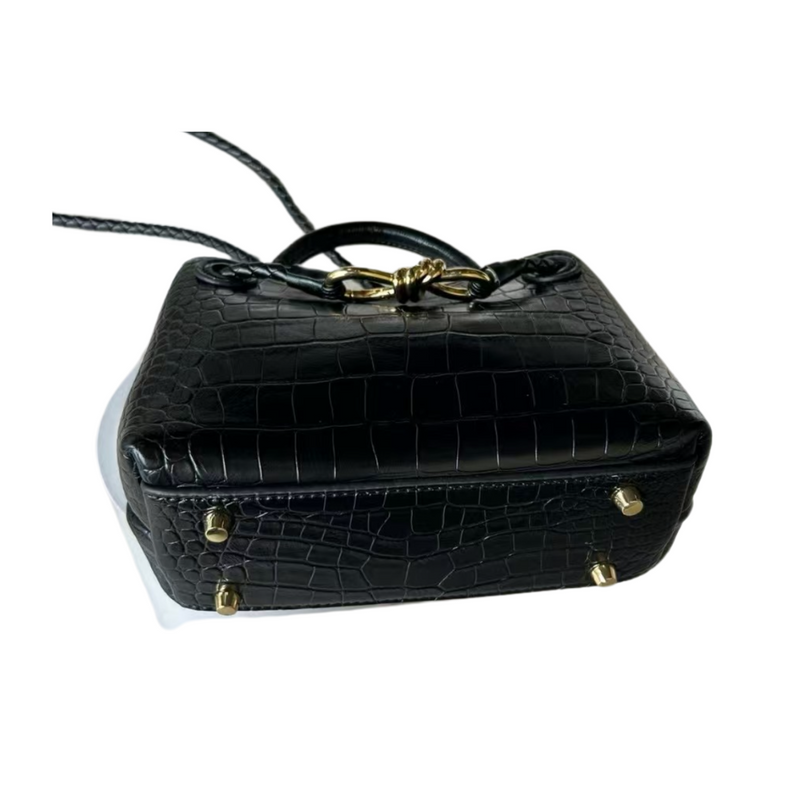 PL (Mini), Black Croc *END-JUNE*