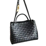 PL (Small), Black Leather