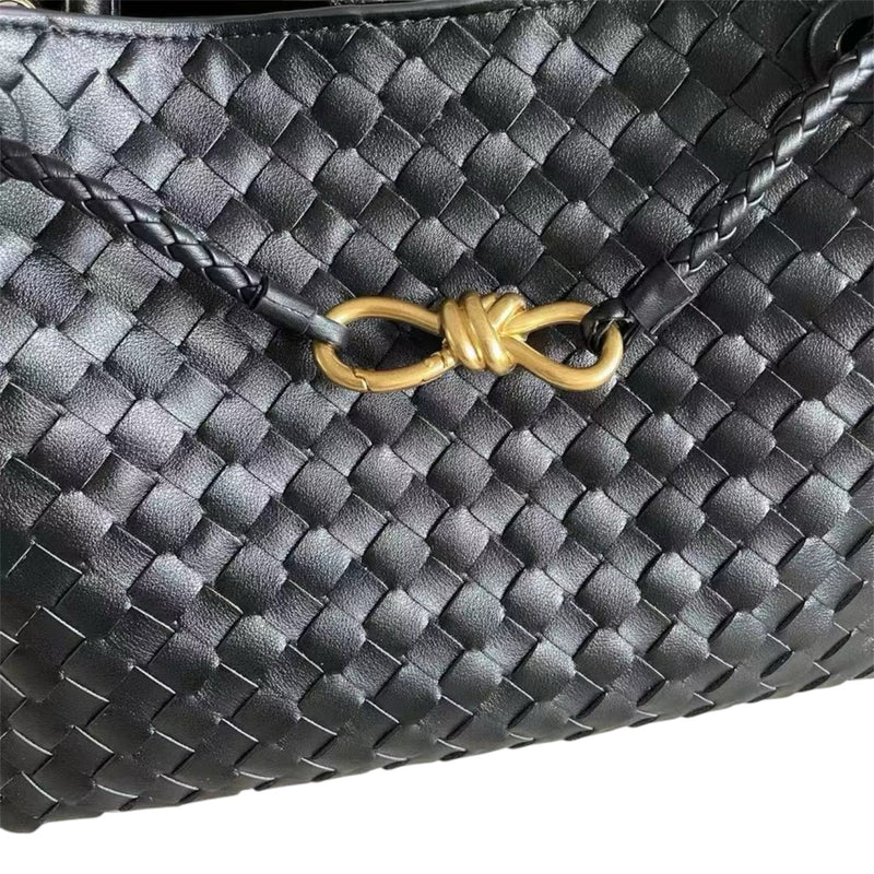 PL (Small), Black Leather