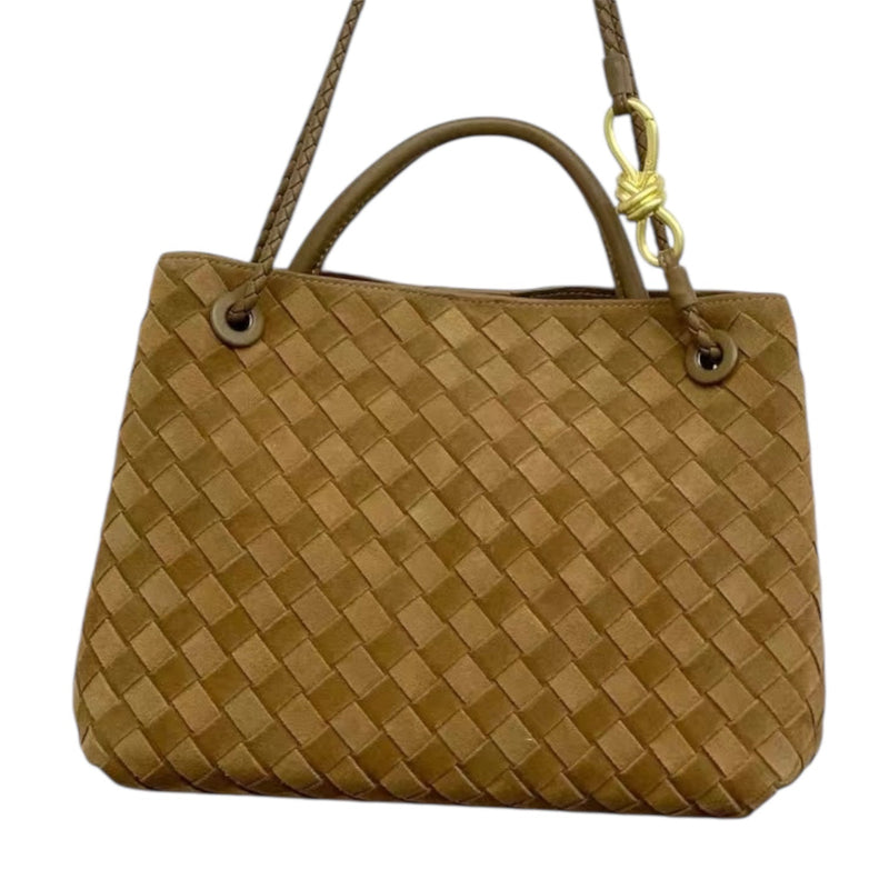PL (Small), Cognac Suede
