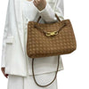 PL (Small), Cognac Suede