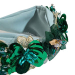 Garden of Eden Statement Headband, Green