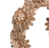 Lucinda Bronze Flower Statement Headband