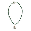 000 (Short) Green Baroque Pearl Necklace