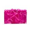 Mini Bubble Acrylic Clutch, Pink *EARLY-OCT*