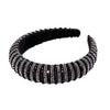 Julia Black & Silver Combo Beaded Headband