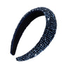 Julia Navy Beaded Headband