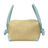 TAYLOR, Raffia Multi-Way Bag in Sky Blue