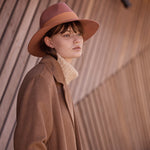 Terracotta Wool Fedora