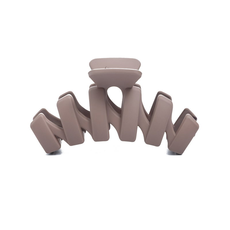 Ziggy Claw Clip, Mocha